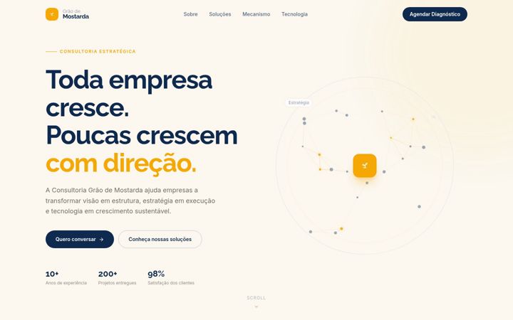 Ekrano kopija consultoriagrao.com.br