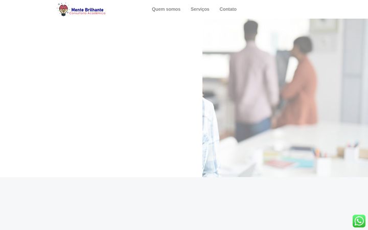 Ekrano kopija consultoriamentebrilhante.com.br