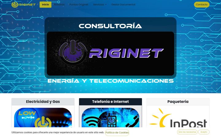 Screenshot of consultoriaoriginet.es