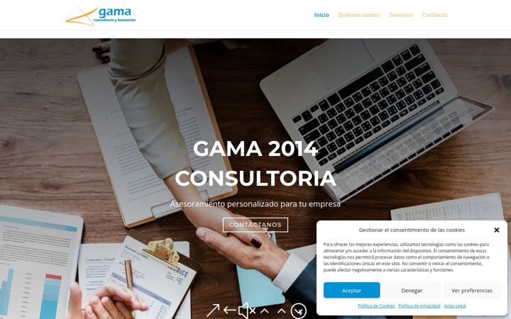 Skjámynd af consultoriayformacion.es