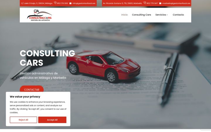 Екранна снимка на consultoriaygestion.net