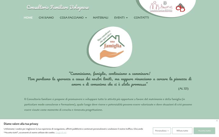 Screenshot of consultoriobolognese.com