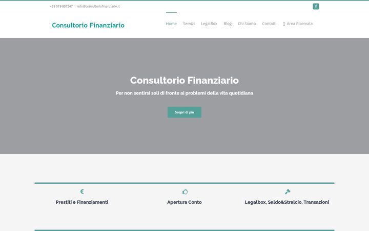 Screenshot of consultoriofinanziario.it