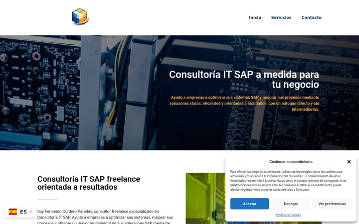 Screenshot of consultoritsapfcp.com