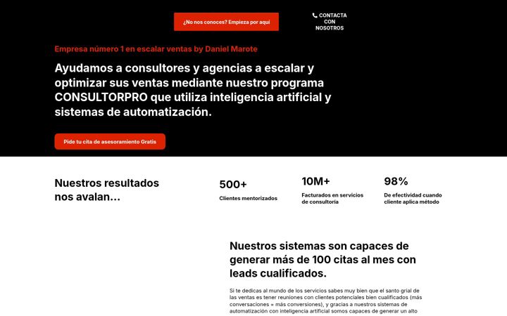 Screenshot of consultorpro.es