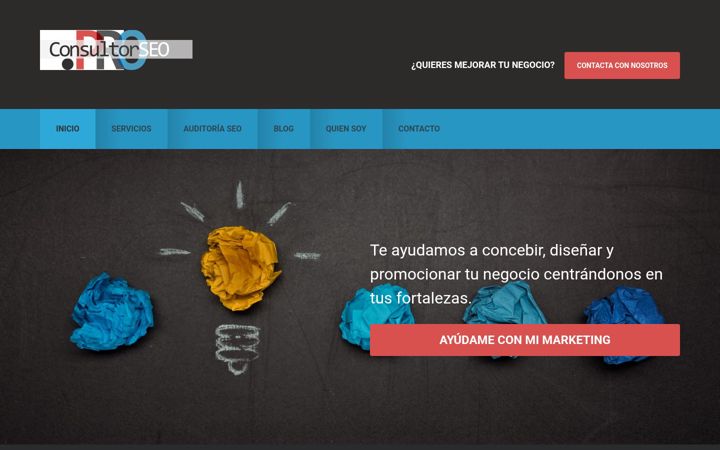 Screenshot of consultorseo.pro