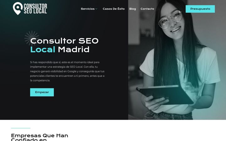 Screenshot of consultorseolocal.net