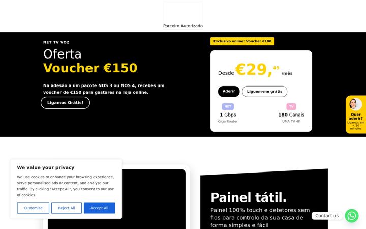 Screenshot of consultortelecomunicacoes.pt