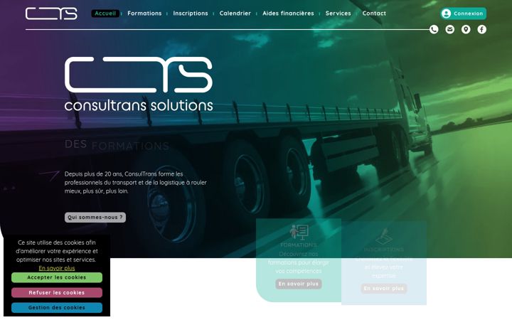 Screenshot of consultrans-solutions.com