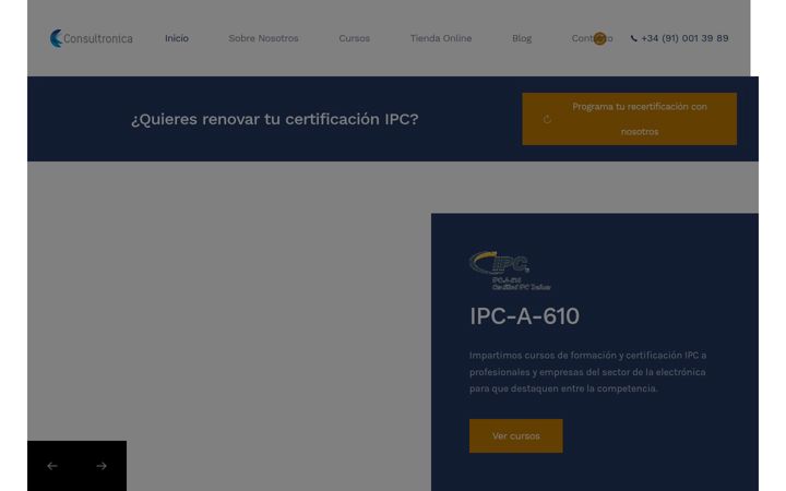 Screenshot of consultronica.com