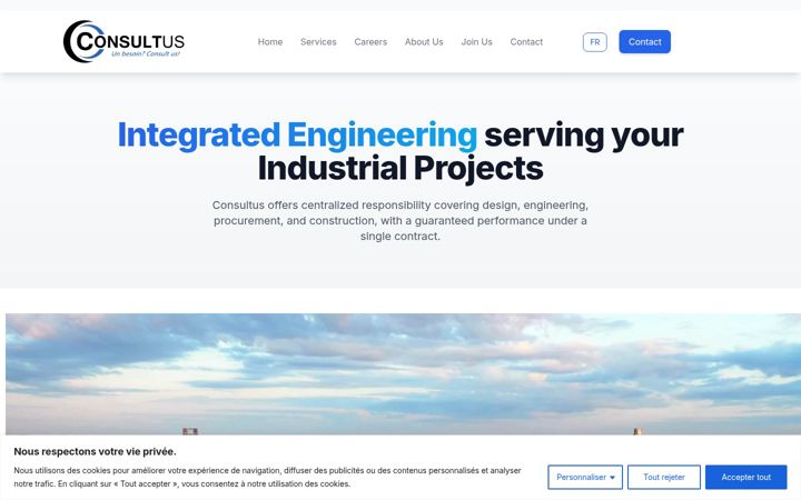 Screenshot of consultus.fr
