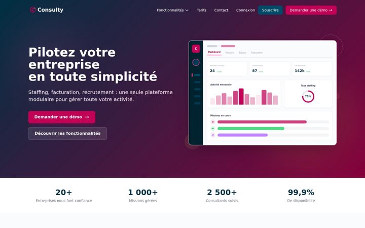 Screenshot of consulty.fr