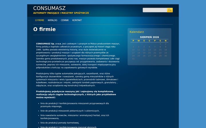 Snímek obrazovky consumasz.pl