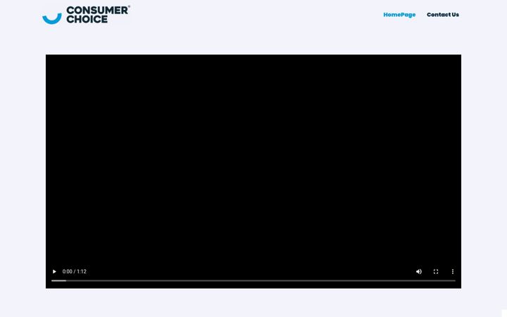 Screenshot of consumerchoiceeurope.com