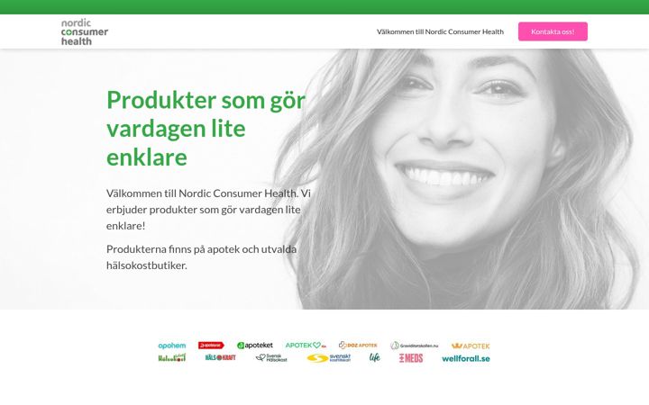 Screenshot of consumerhealth.se