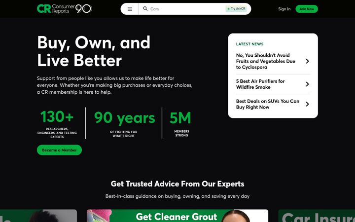 Screenshot von consumerist.com