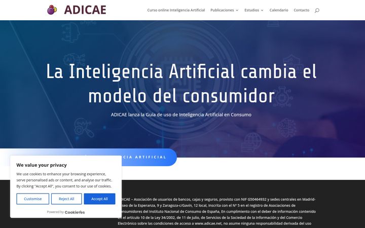 Screenshot of consumidordigital.org
