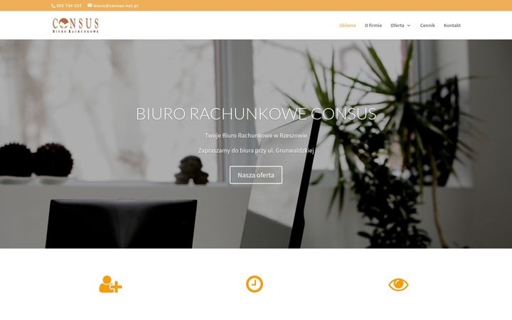 Screenshot of consus.net.pl