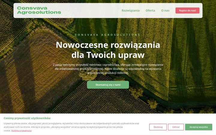 Screenshot of consvava-agrosolutions.com
