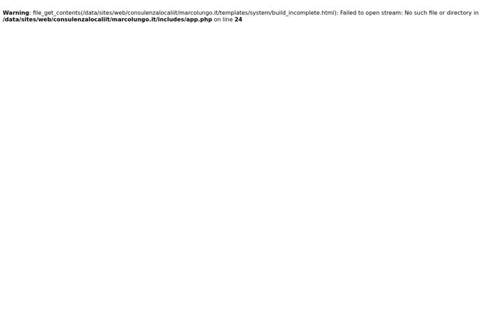 Screenshot of consww-marcolungoit.site.tb-hosting.com