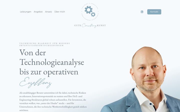 Screenshot of consystal-consulting.de