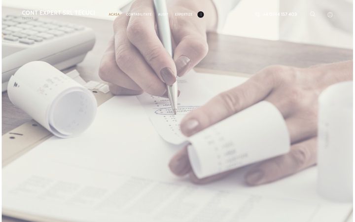 Screenshot of cont-expert-srl.ro