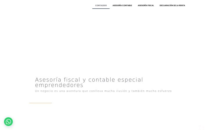 Screenshot of conta2000.com