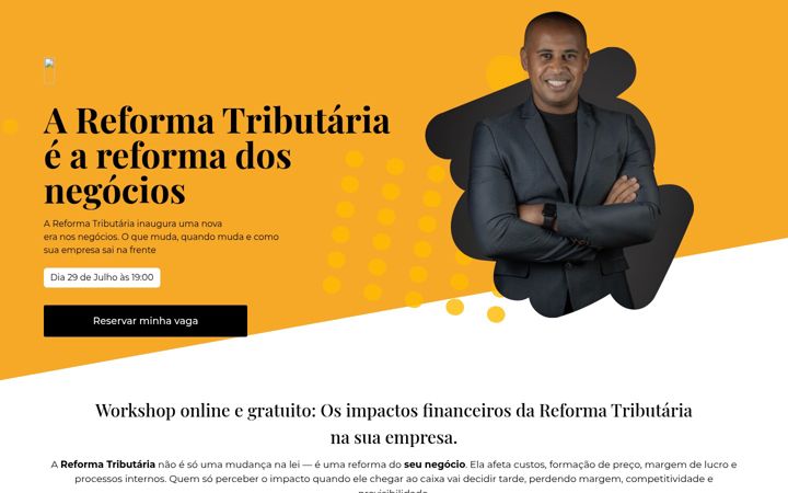 Ekraanipilt saidist contabahia.com.br