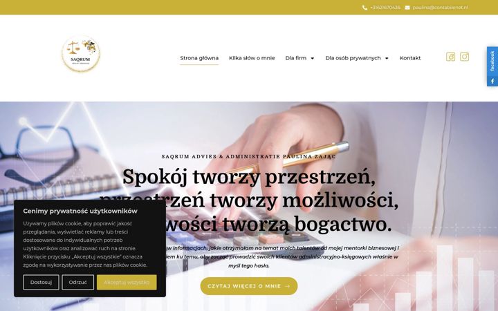 Screenshot of contabilenet.nl