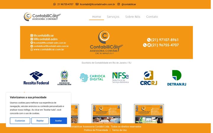 Skærmbillede af contabilicar.com.br