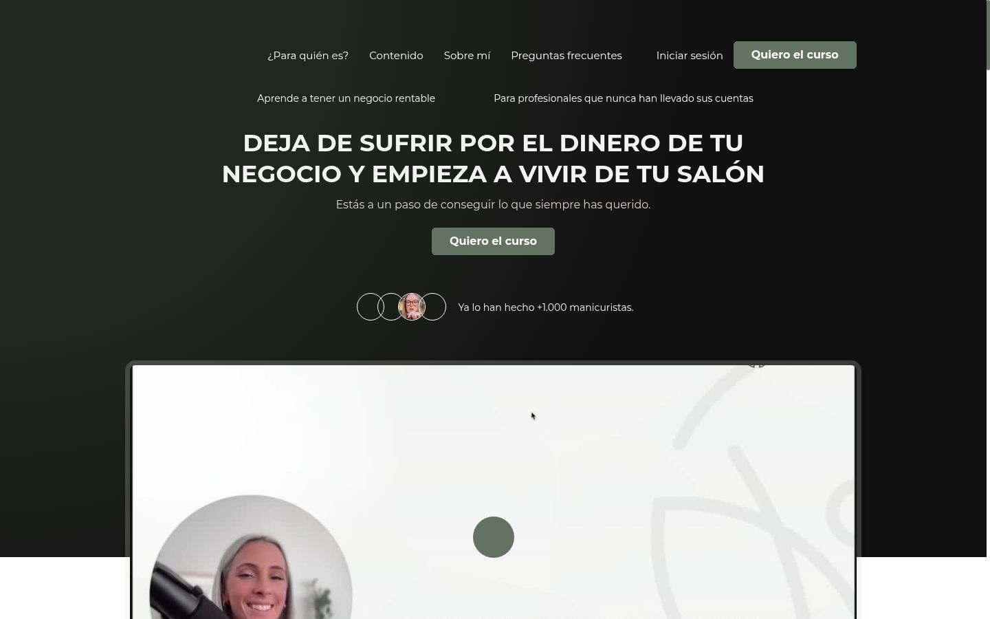 Captura de pantalla del banner de consentimiento mostrado antes de cualquier interacción