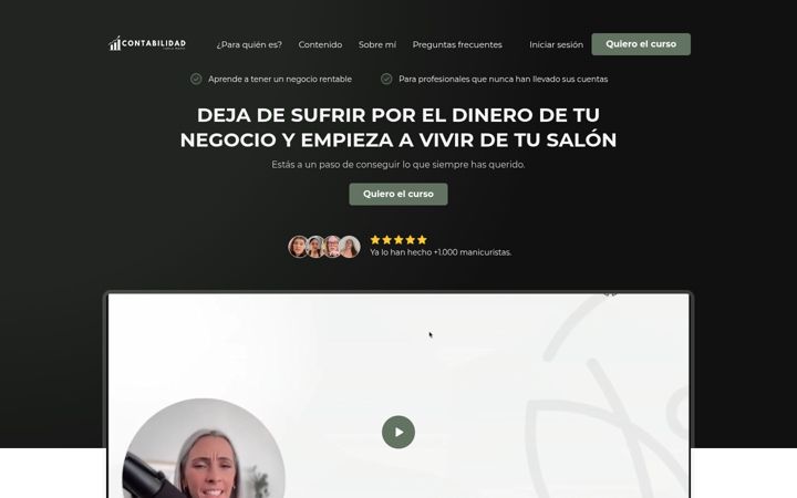 Screenshot of contabilidadcarlamarin.es