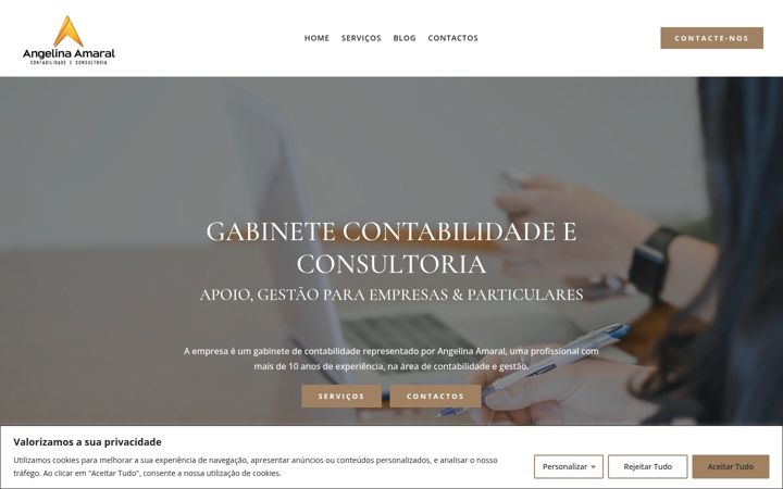 Screenshot of contabilidadeangelinaamaral.pt