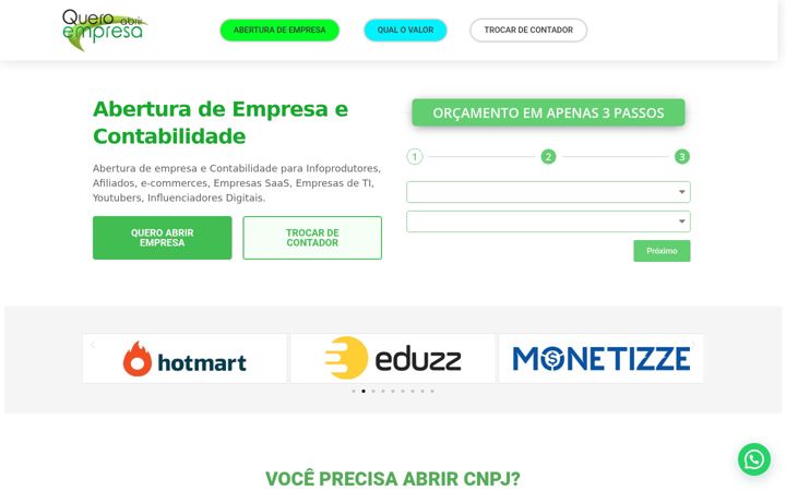 Skærmbillede af contabilidadeemsantoamaro.com.br