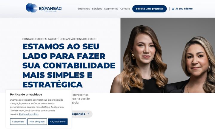Screenshot of contabilidadeexpansao.com