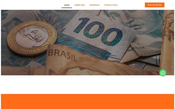 Screenshot of contabilidademareli.com.br