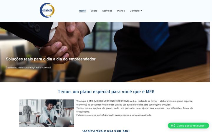 Screenshot του contabilidadeparamei.com.br
