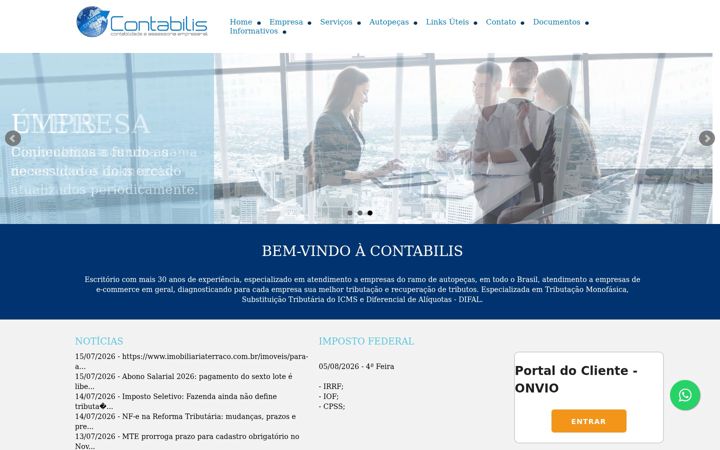 Screenshot van contabilisassessoria.com.br