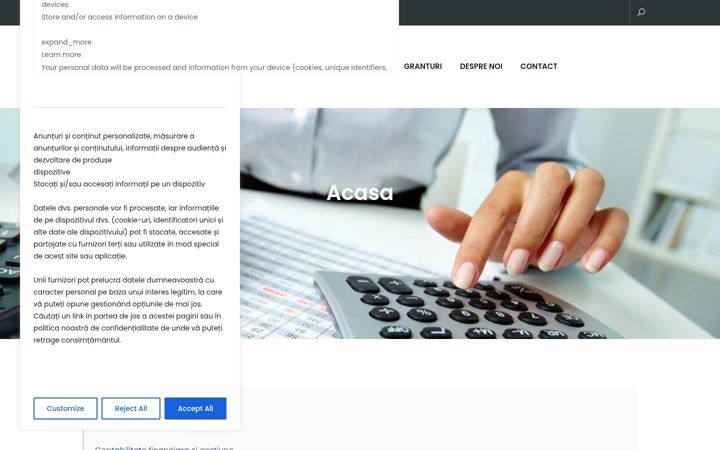 Screenshot of contabilitate-expert.ro