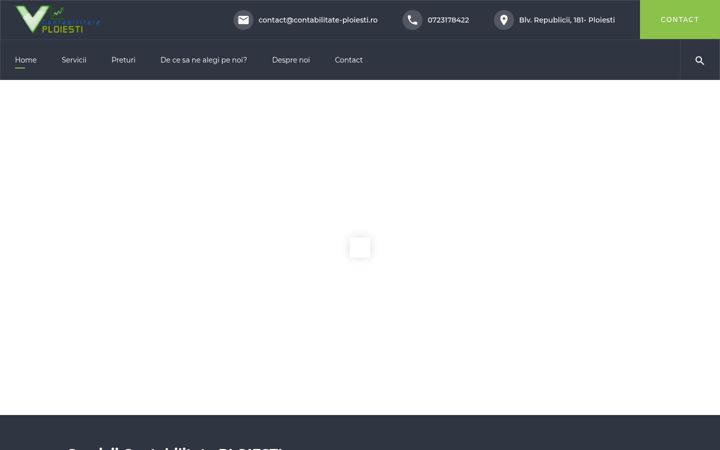 Screenshot of contabilitate-ploiesti.ro