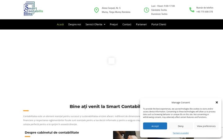 Screenshot of contabills.ro