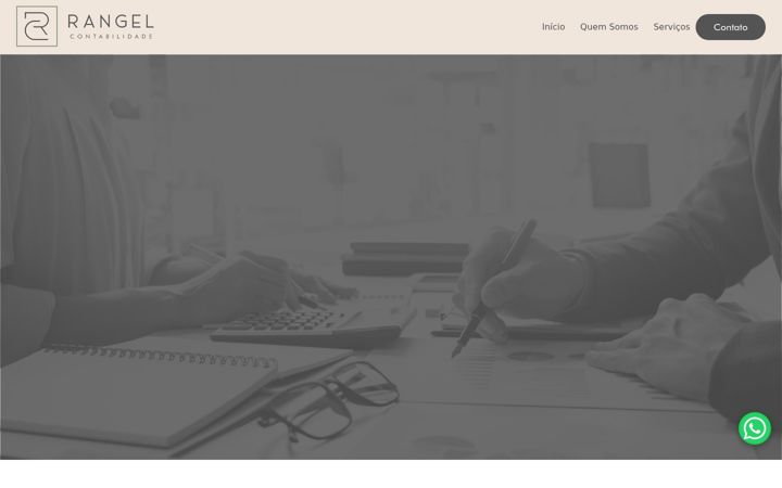 Screenshot of contabilrangel.com.br