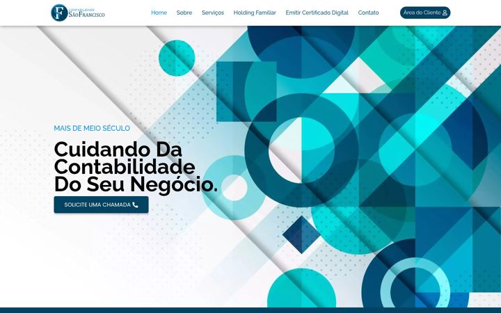 Screenshot van contabilsaofrancisco.com.br