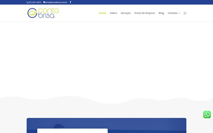 Screenshot van contabrisa.com.br