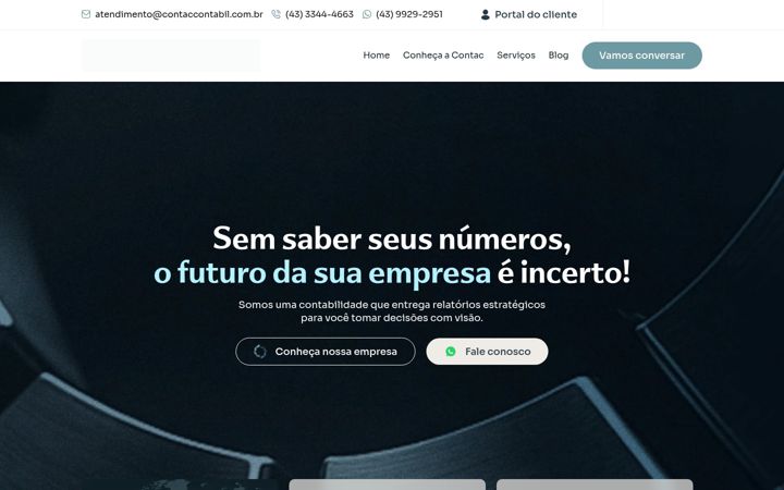 Screenshot van contaccontabil.com.br