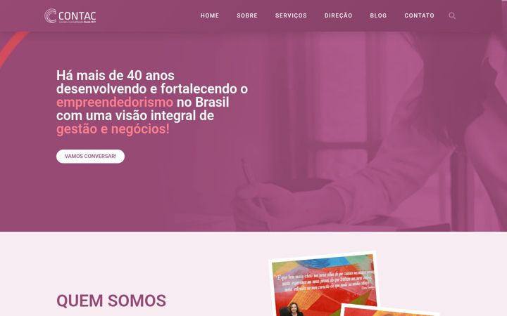 Screenshot van contaconline.com.br