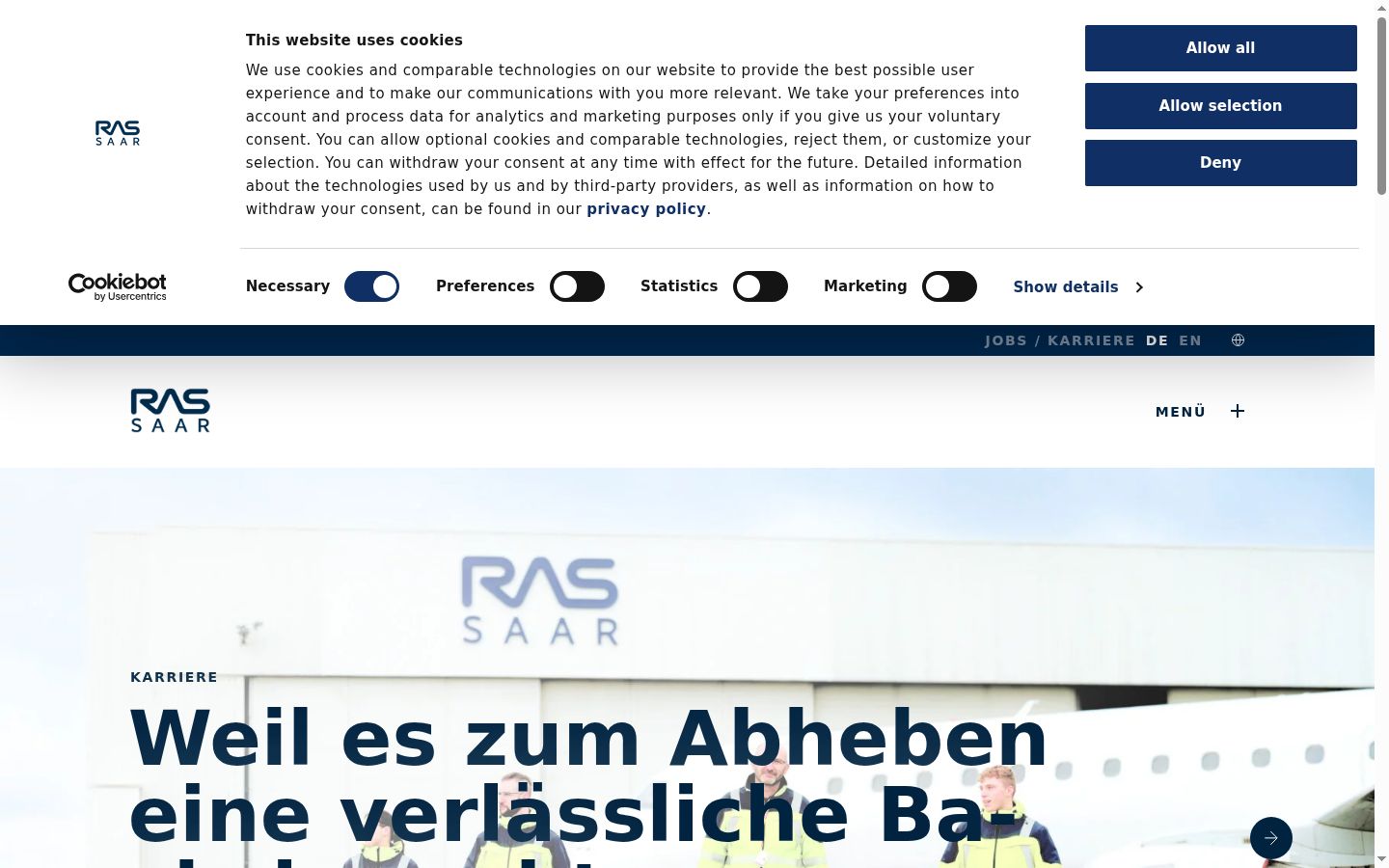 Sutikimo reklamjuostės, rodytos prieš bet kokią sąveiką, ekrano kopija