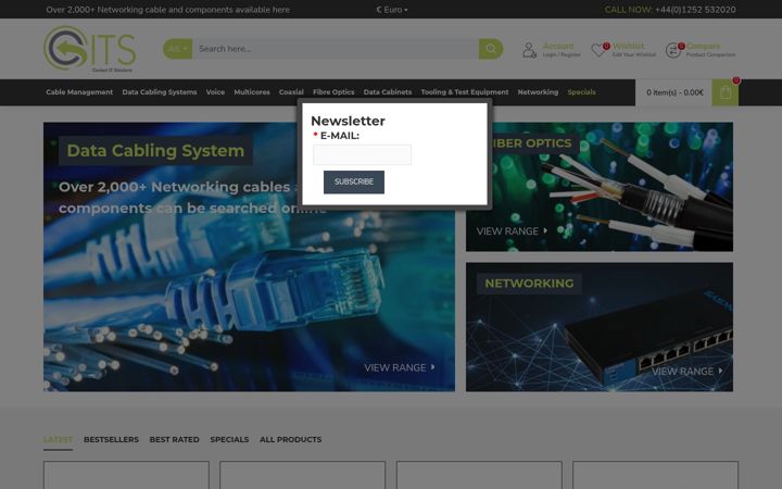 Screenshot of contactitsolutions.co.uk