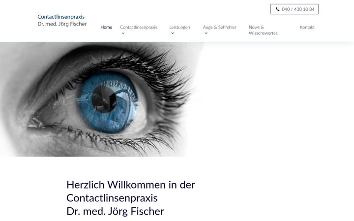 Screenshot of contactlinsen-sternschanze.de