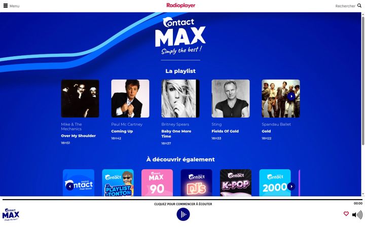 Screenshot of contactmax.be